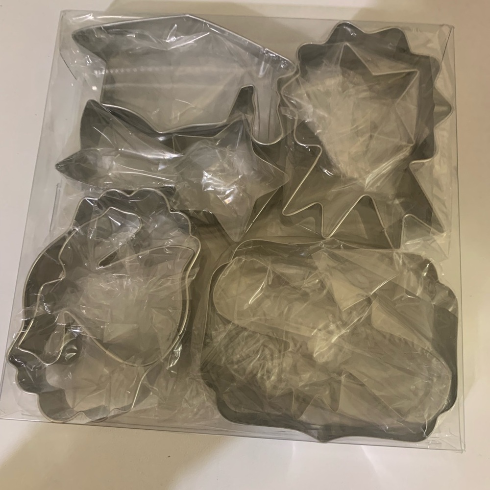 StarBake Silver Cookie Cutter Set